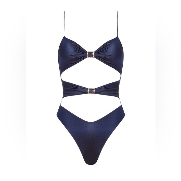 BNWT | TROPIC OF C: High Twist One Piece | Prelúdio Shine Size M - Picture 1 of 5